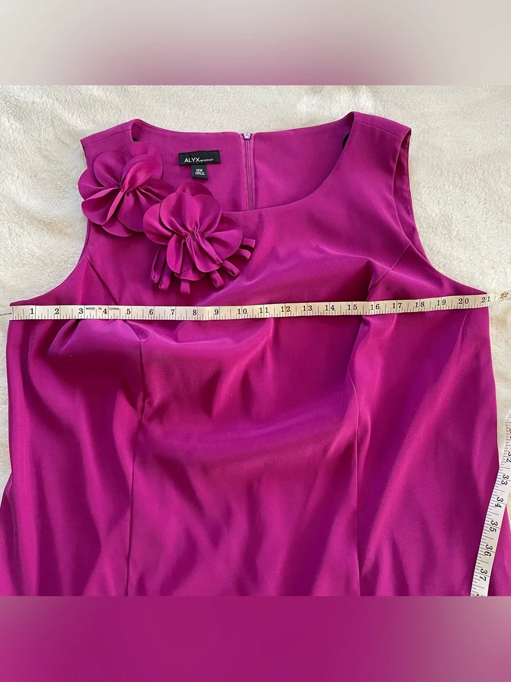 Alyx Magenta A Line Formal Dress size 18W - Picture 7 of 12